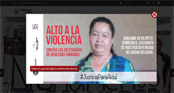 Desktop Screenshot of hablamederespeto.org